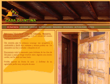 Tablet Screenshot of casaruralquintina.com